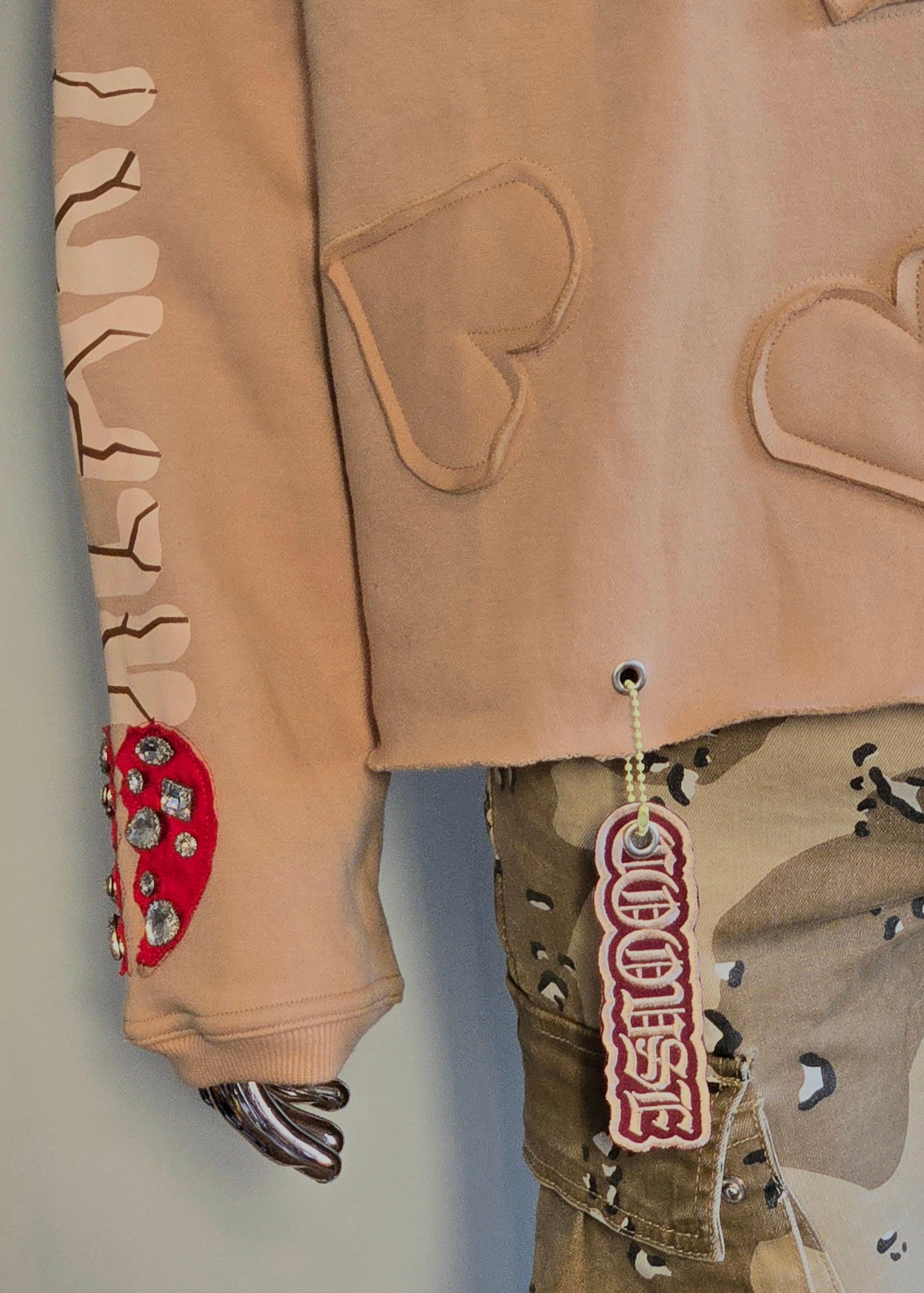 Coovse LuvSick Hoodie (Beige)