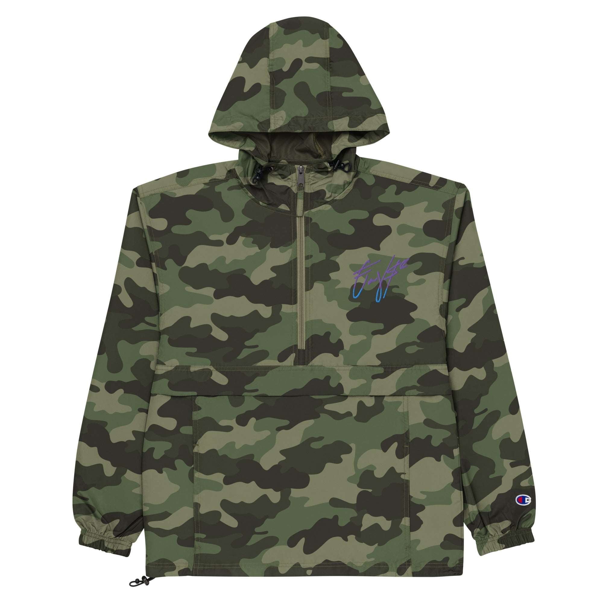 Coovse X Champion Camo Packable Jacket