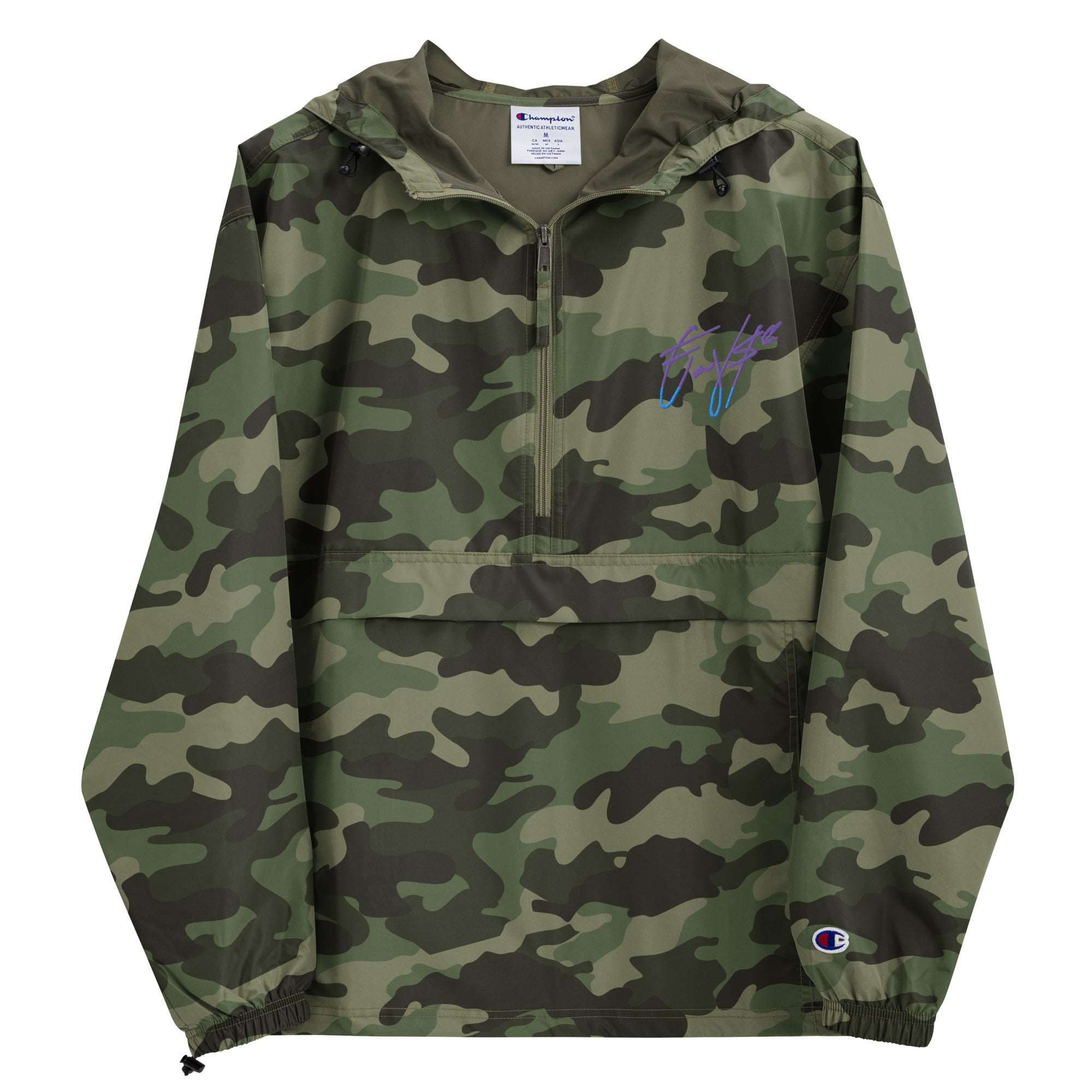 Coovse X Champion Camo Packable Jacket
