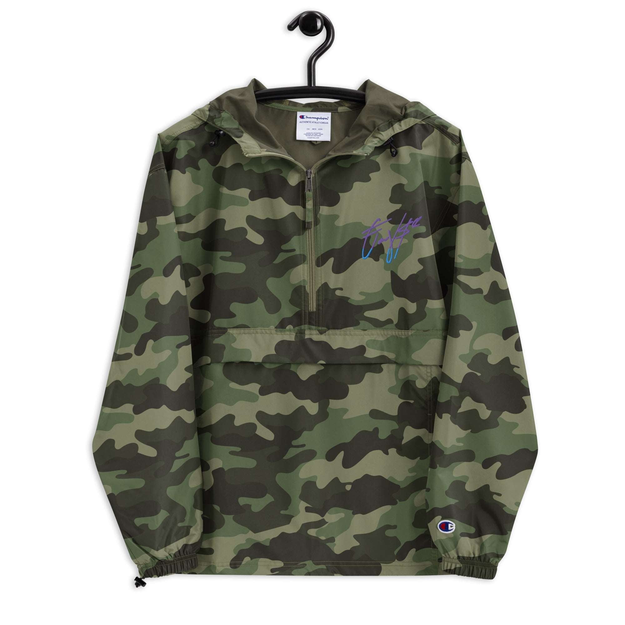 Coovse X Champion Camo Packable Jacket
