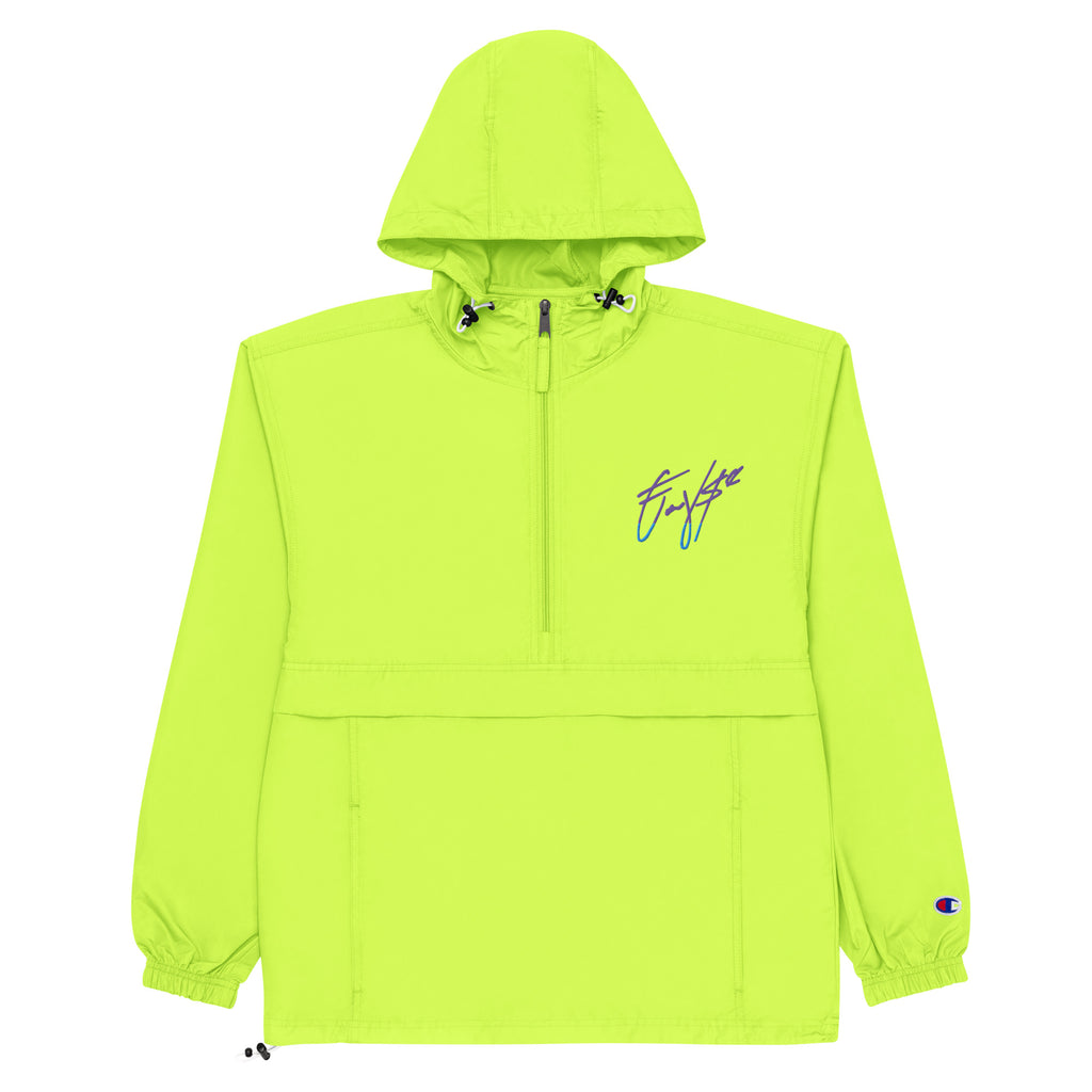 Coovse Gnature Embroidered Champion Packable Jacket