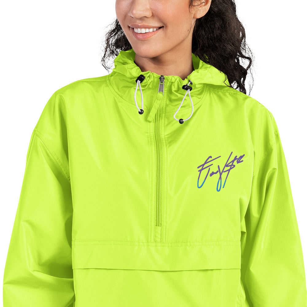 Coovse Gnature Embroidered Champion Packable Jacket