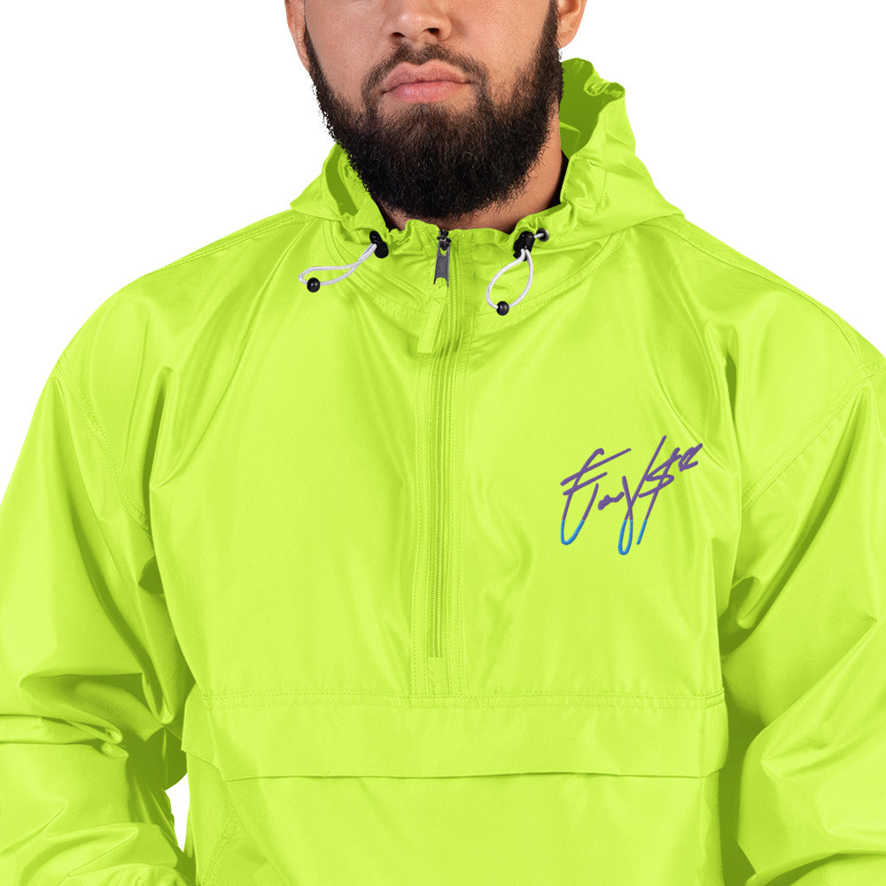 Coovse Gnature Embroidered Champion Packable Jacket