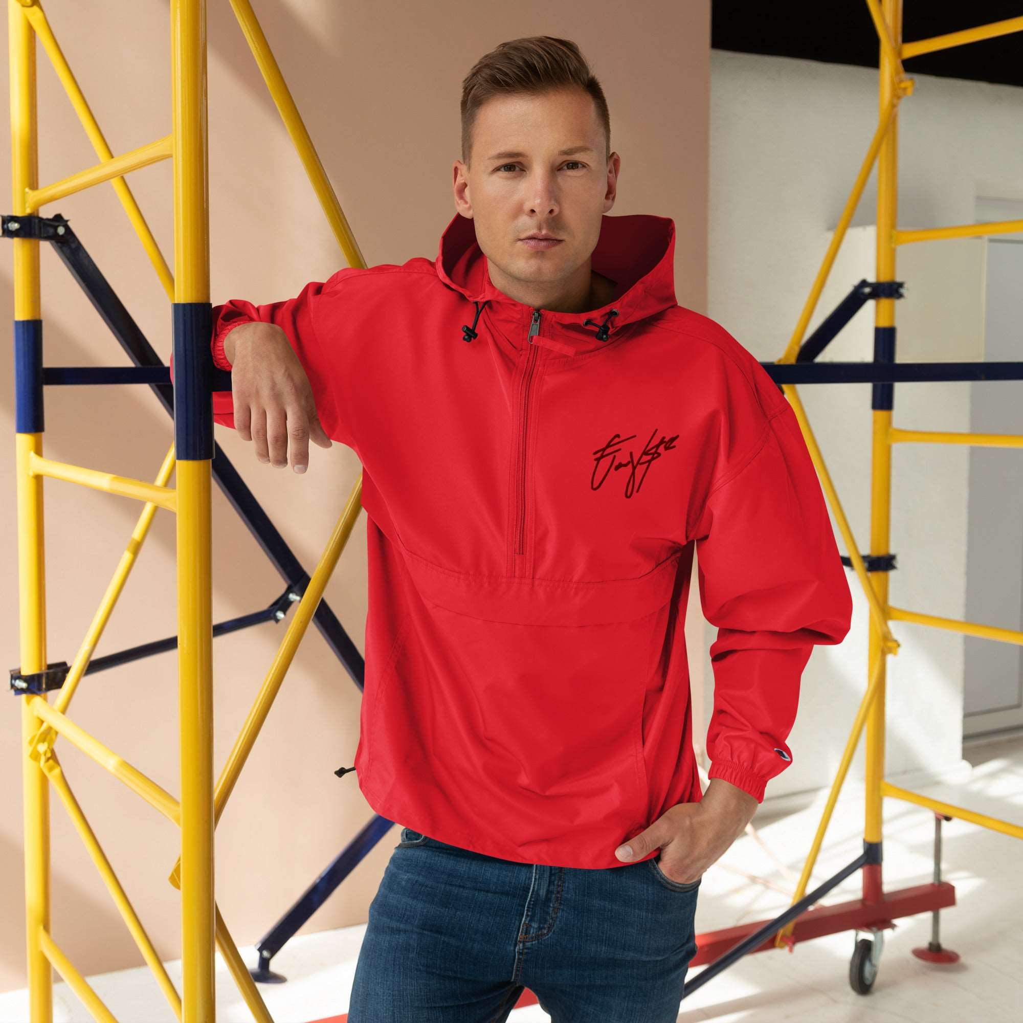 Coovse X Champion Reblues Packable Jacket